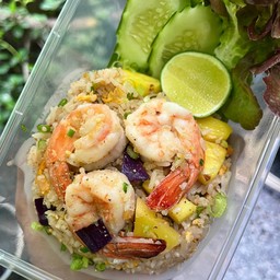 ข้าวผัดสับปะรดกุ้ง