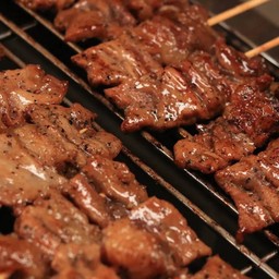 เนื้อย่างโคขุนพริกไทยดำ