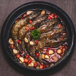 กุ้งดองซีอิ้วเกาหลี+น้ำจิ้มซีฟู้ด