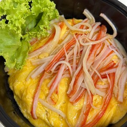 ข้าวไข่ข้นปูอัด