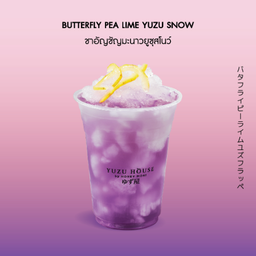 Butterfly Pea Lime Yuzu Snow