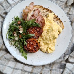 Scrambled Eggs Breakfast