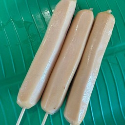 ไส้กรอกไก่หนังกรอบจั้มโบ้