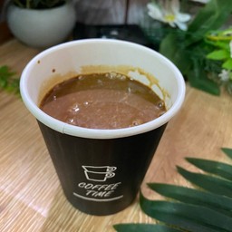 กาแฟเวลานมสดร้อน