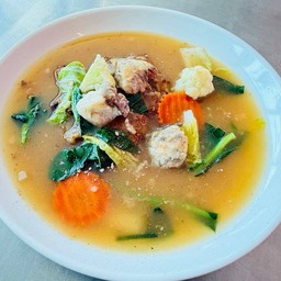 ราดหน้าปลากะพง