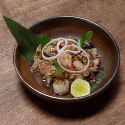 ตำส้มโอกะปิหอม