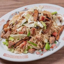 หมี่ซั่วฮ่องกง (หมูแดง)