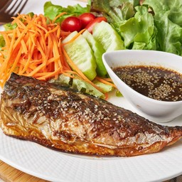 ปลาซาบะราดซอสเทอริยากิ 186 kcal