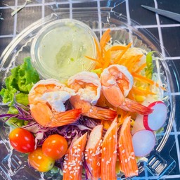 สลัดกุ้งปูอัด