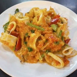 ปลาหมึกผัดไข่เค็ม