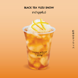 Black Tea Yuzu Snow