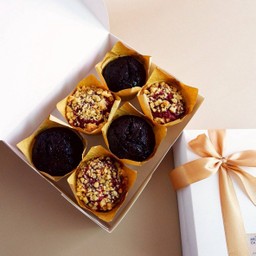 🎁[New] Muffin Cupcake Gift Box 6 pcs