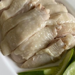 ไก่ต้มสับจานใหญ่