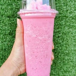 นมชมพูปั่น