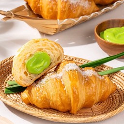 ครัวซองสังขยาใบเตย