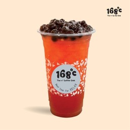 ชาหอมมะลิสตรอเบอร์รี่ ไข่มุกแน่นหนึบ!