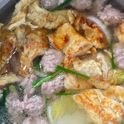 ไข่น้ำผักกาดขาวหมูสับ