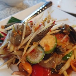 ปูปลาร้ากุ้งสดหอยดอง