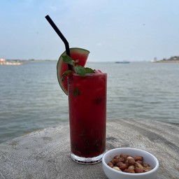 spicy watermelon mocktail