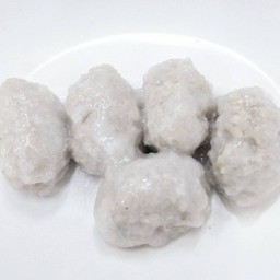 หมู 5 ชิ้น      ( มีแค่หมู ไม่มีข้าวโจ๊ก )