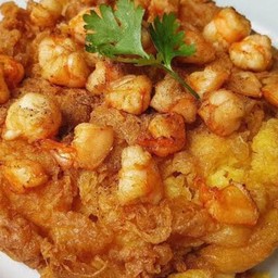 ไข่เจียวกุ้ง