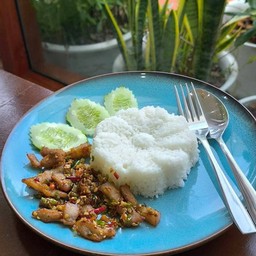 ข้าวคั่วพริกเกลือ