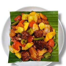 Sweet & Sour Pork 咕噜肉配饭 เปรี้ยวหวานหมู