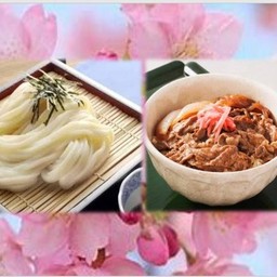 Udon-Cool-200g+Gyudon-200g อุด้งเย็น 200g+ชามเนื้อ 200g