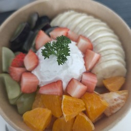 ไซส์ M  กรีก 1 กล้วย+องุ่น+สตอ+ส้ม