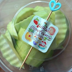 เซตผลไม้มิกซ์2  มะม่วงเขียวมรกต + มะม่วงฟ้าลั่น ( แถมพริกเกลือ )