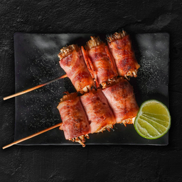 เบคอนพันเห็ดเข็มทอง (BACON ENOKI MUSHROOMS)