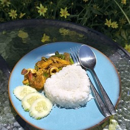 ข้าวราด / ผัด เครื่องแกง