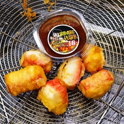 ปูอัด ชุบแป้งทอดกรอบ 6 ชิ้น