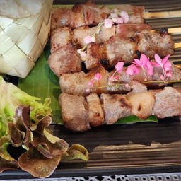 เนื้อย่าง โพนคำ+ข้าวเหนียว