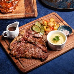 สเต็กเนื้อ ที-โบน