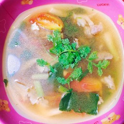ต้มแซ่บกระดูกอ่อนหมู