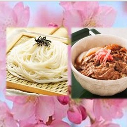 Somen-Cool-300g+Gyudon-200g บะหมี่โซเมนเย็น 300g+ข้าวหน้าเนื้อ 200g
