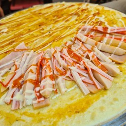 เครปหน้าพิซซ่ารวม