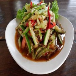ตำแตง ปูปลาร้า