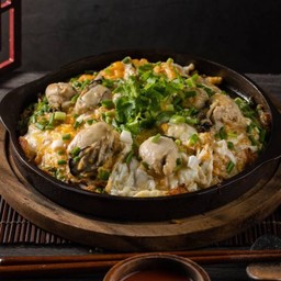 ออส่วนหอยนางรมญี่ปุ่นกะทะร้อน