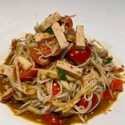 ตำขนมจีนหมูยอ