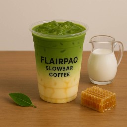 ชาเขียว นมน้ำผึ้ง