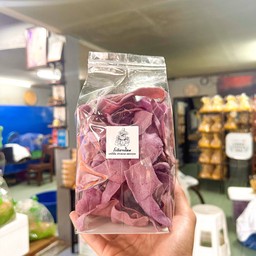 ข้าวเกรียบมันม่วง