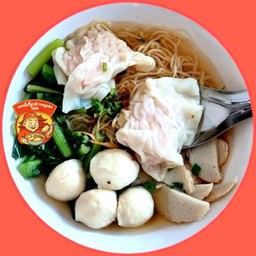 บะหมี่เกี๊ยวลูกชิ้นหมูเยาวราช ปราจีนบุรี