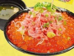 2734. Negitoro Ikura Don & Miso soup