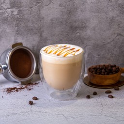 คาราเมล มัคคิอาโต้ร้อน