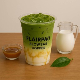 ชาเขียว นมคาราเมล