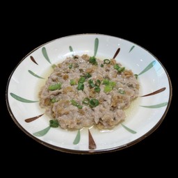 #150 หมุ่ยชอยจู้หยกแป๋ง  梅菜蒸肉餅