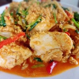 ไก่ผัดผงกะหรี่