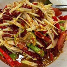 [อร่อยซ่ากับโค้ก] ตำปูปลาร้า +  โค้ก ออริจินัล (กระป๋อง)